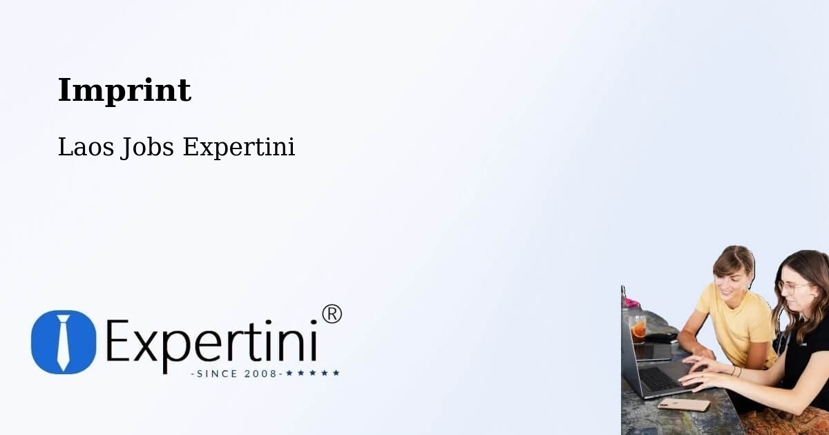 Imprint – Muang Phônsavan - Laos Jobs Expertini